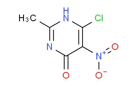 6-chloro-2-methyl-5-nitro-1H-pyrimidin-4-one