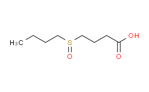 4-(butylsulfinyl)butyric acid