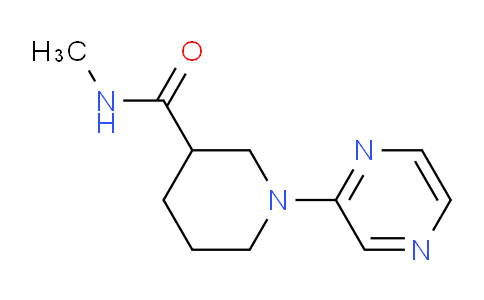N-methyl-1-(pyrazin-2-yl)piperidine-3-carboxamide