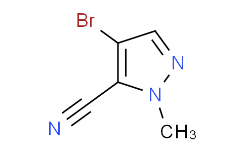 4-Bromo-1-methyl-1H-pyrazole-5-carbonitrile
