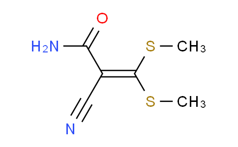 2-cyano-3,3-bis(methylsulfanyl)prop-2-enamide