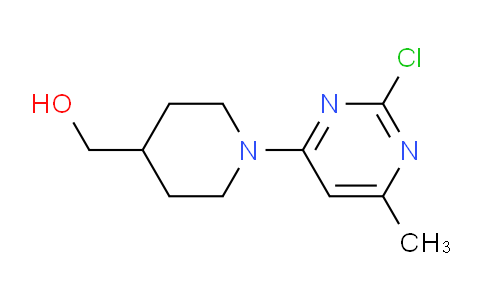 (1-(2-chloro-6-methylpyrimidin-4-yl)piperidin-4-yl)methanol