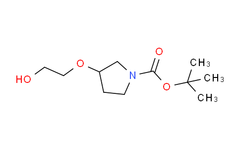 tert-butyl 3-(2-hydroxyethoxy)pyrrolidine-1-carboxylate