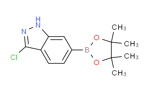 3-Chloro-6-(4,4,5,5-tetramethyl-[1,3,2]dioxaborolan-2-yl)-1H-indazole