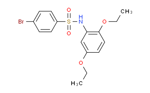4-Bromo-N-(2,5-diethoxyphenyl)benzenesulfonamide