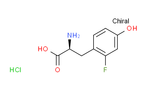 (S)-2-amino-3-(2-fluoro-4-hydroxyphenyl)propanoic acid hydrochloride