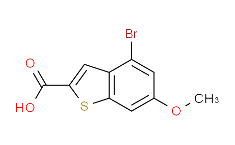 4-bromo-6-methoxybenzo[b]thiophene-2-carboxylic acid