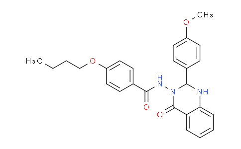 4-butoxy-N-(2-(4-methoxyphenyl)-4-oxo-1,4-dihydroquinazolin-3(2H)-yl)benzamide