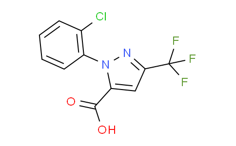 2-(2-Chloro-phenyl)-5-trifluoromethyl-2H-pyrazole-3-carboxylic acid