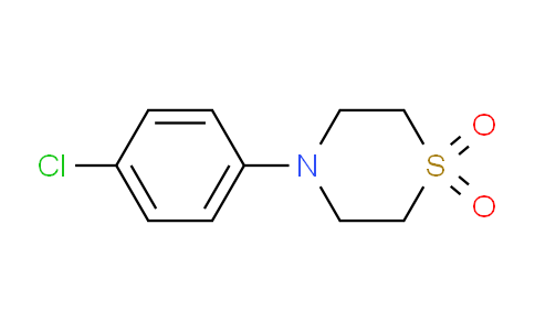 4-(4-chlorophenyl)thiomorpholine 1,1-dioxide