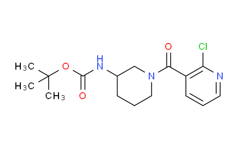 tert-butyl (1-(2-chloronicotinoyl)piperidin-3-yl)carbamate