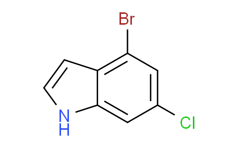 4-溴-6-氯-1H-吲哚