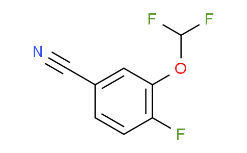 3-Difluoromethoxy-4-fluorobenzonitrile