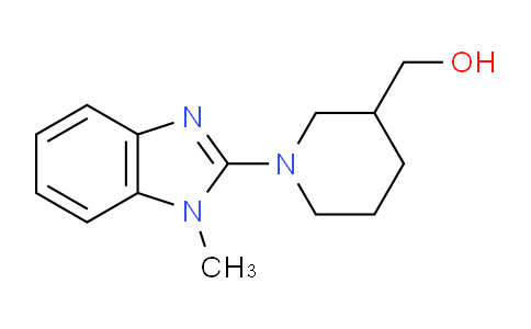 1-(1-甲基-1H-苯并咪唑-2-基)-3-哌啶甲醇