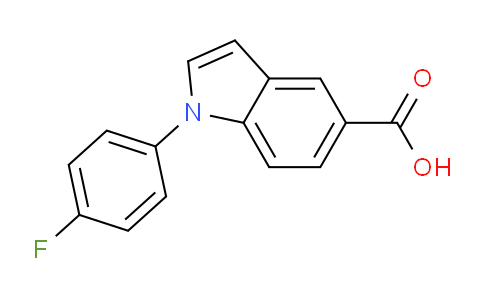 1-(4-氟苯基)-1H-吲哚-5-羧酸