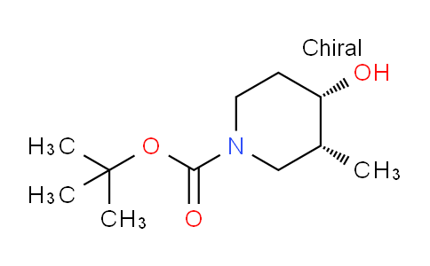 N-BOC-(3R,4S)-3-甲基-4-羟基哌啶