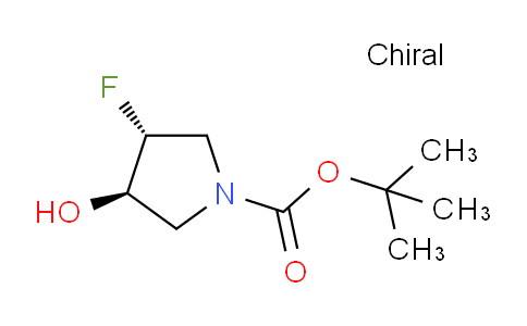 tert-Butyl (3r,4r)-3-fluoro-4-hydroxypyrrolidine-1-carboxylate