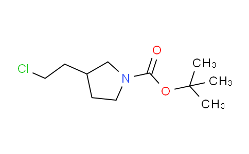 tert-butyl 3-(2-chloroethyl)pyrrolidine-1-carboxylate
