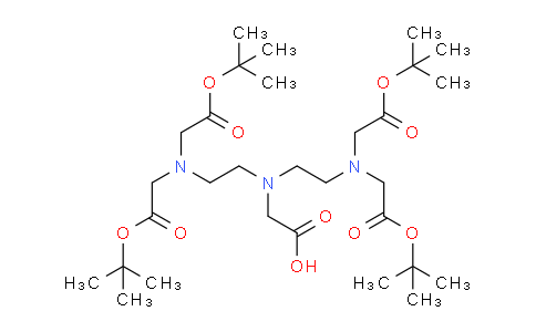 12-Oxa-3,6,9-triazatetradecanoic acid, 6-(carboxymethyl)-3,9-bis[2-(1,1-dimethylethoxy)-2-oxoethyl]-13,13-dimethyl-11-oxo-, 1-(1,1-dimethylethyl) ester
