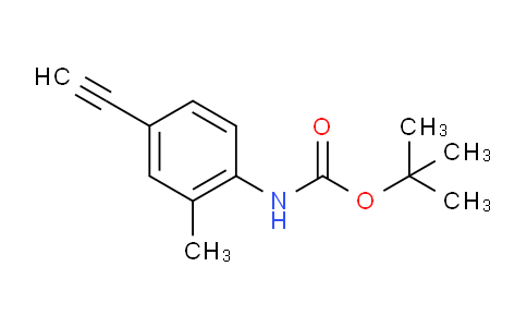 tert-butyl (4-ethynyl-2-methylphenyl)carbamate