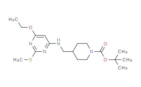 4-[(6-乙氧基-2-甲硫基-嘧啶-4-基氨基)-甲基]-哌啶-1-羧酸叔丁基酯