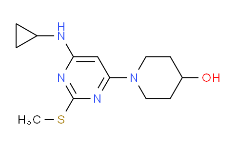 1-(6-环丙基氨基-2-甲硫基-嘧啶-4-基)-哌啶-4-醇