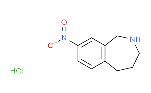 8-Nitro-2,3,4,5-tetrahydro-1H-benzo[c]azepine hydrochloride