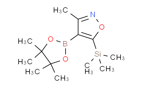 3-甲基-5-(三甲基硅基)异噁唑-4-硼酸频哪醇酯