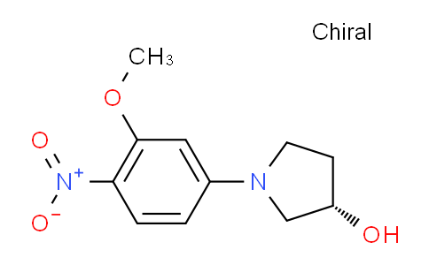 (S)-1-(3-methoxy-4-nitrophenyl)pyrrolidin-3-ol