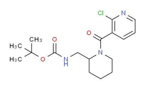 tert-butyl ((1-(2-chloronicotinoyl)piperidin-2-yl)methyl)carbamate