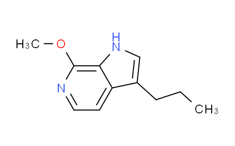 7-甲氧基-3-丙基-1H-吡咯并[2,3-C]吡啶