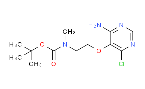 Tert-butyl 2-(4-amino-6-chloropyrimidin-5-yloxy)ethylmethylcarbamate