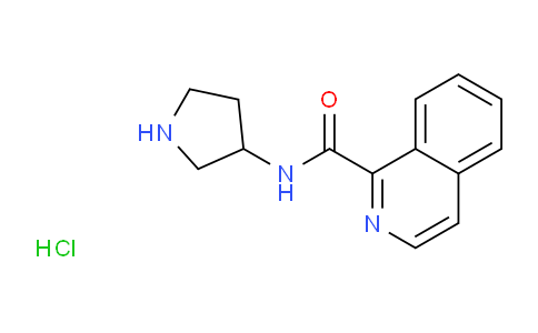 异喹啉-1-羧酸吡咯烷-3-基酰胺盐酸盐