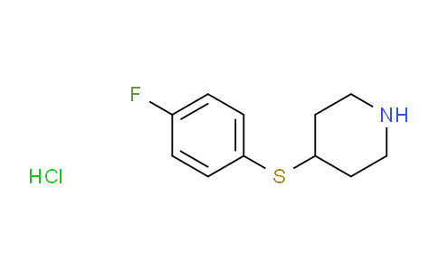 4-((4-fluorophenyl)thio)piperidine hydrochloride