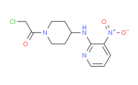 2-氯-1-[4-(3-硝基-吡啶-2-基氨基)-哌啶-1-基]-乙酮