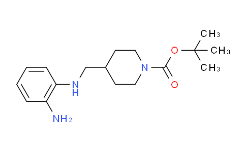 tert-butyl 4-(((2-aminophenyl)amino)methyl)piperidine-1-carboxylate
