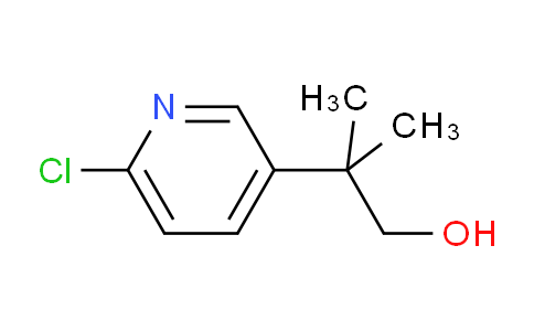 2-(6-chloropyridin-3-yl)-2-methylpropan-1-ol