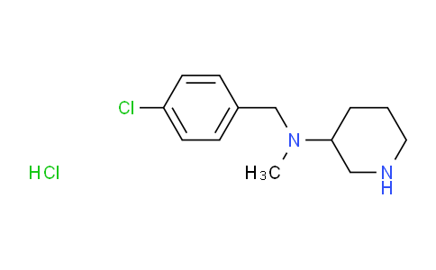 N-(4-chlorobenzyl)-N-methylpiperidin-3-amine hydrochloride