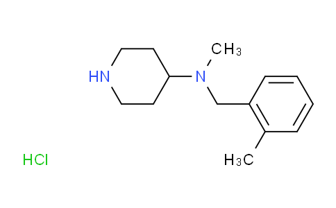 N-methyl-N-(2-methylbenzyl)piperidin-4-amine hydrochloride