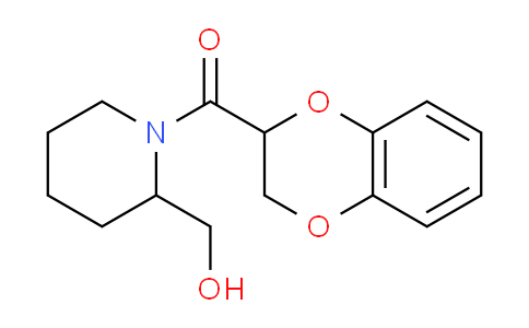 (2,3-dihydrobenzo[b][1,4]dioxin-2-yl)(2-(hydroxymethyl)piperidin-1-yl)methanone