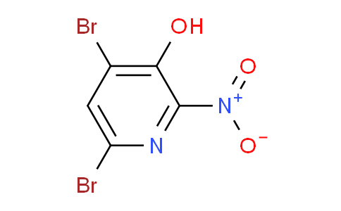 4,6-dibromo-2-nitropyridin-3-ol