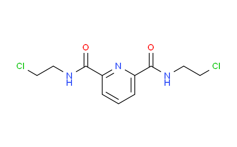 N2,N6-bis(2-chloroethyl)pyridine-2,6-dicarboxamide
