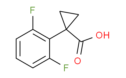 1-(2,6-difluorophenyl)cyclopropanecarboxylic acid