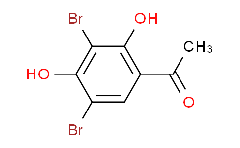 1-(3,5-dibromo-2,4-dihydroxyphenyl)ethanone