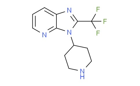 3-哌啶-4-基-2-三氟甲基-3H-咪唑并[4,5-B]吡啶
