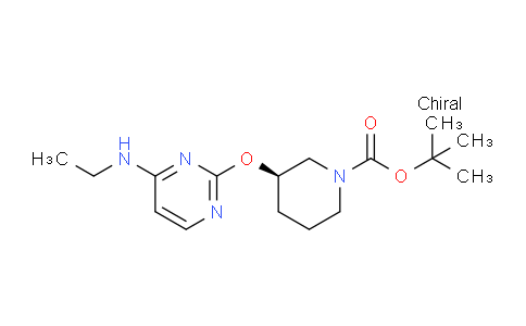(R)-tert-butyl 3-((4-(ethylamino)pyrimidin-2-yl)oxy)piperidine-1-carboxylate
