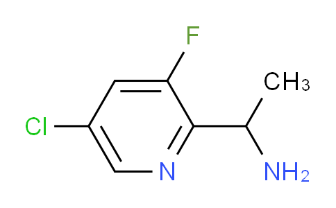 1-(5-chloro-3-fluoropyridin-2-yl)ethanamine