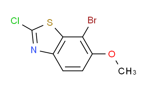 2-氯-6-甲氧基-7-溴苯并噻唑