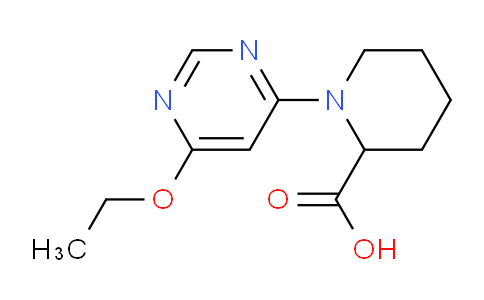 1-(6-ethoxypyrimidin-4-yl)piperidine-2-carboxylic acid