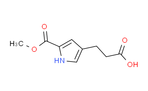 3-(5-(methoxycarbonyl)-1H-pyrrol-3-yl)propanoic acid